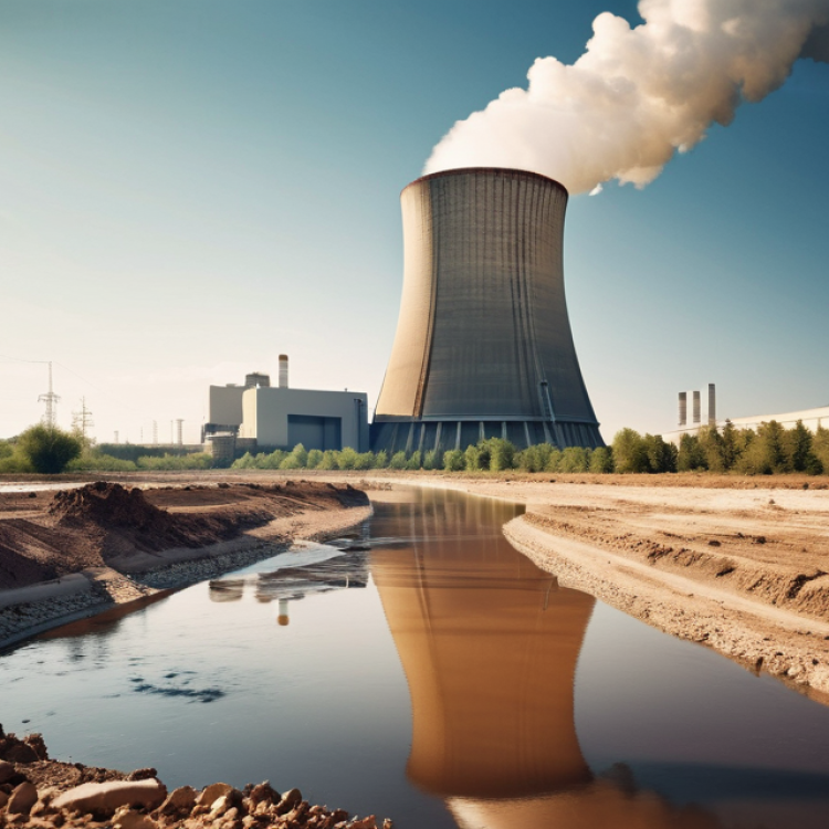 colossal nuclear power plan with no water