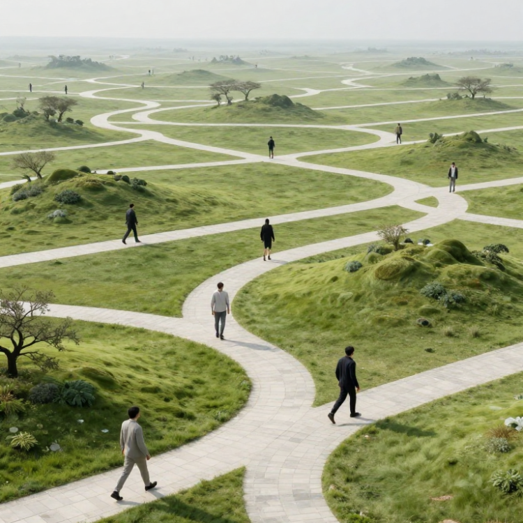 Free will or deterministic paths
