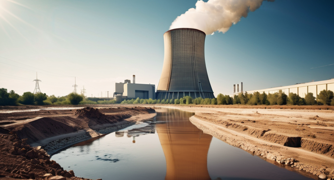 colossal nuclear power plan with no water