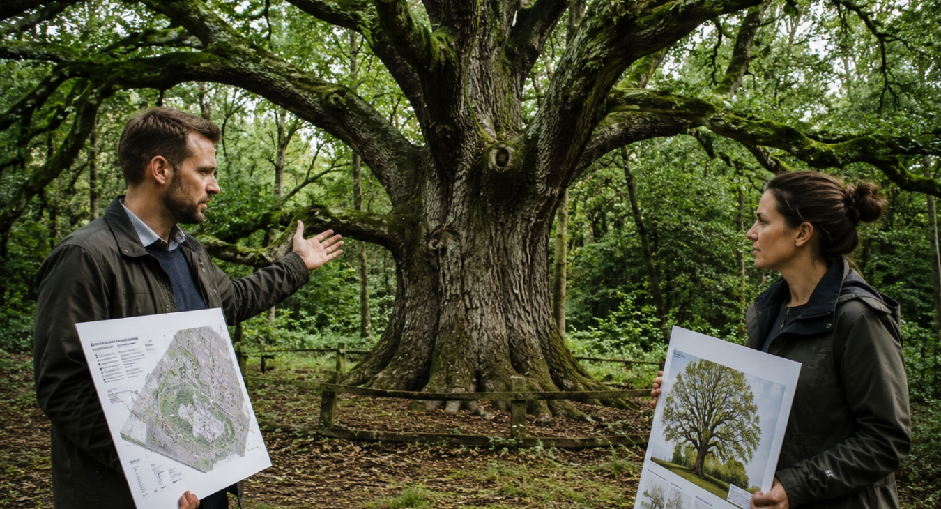 Oak tree.