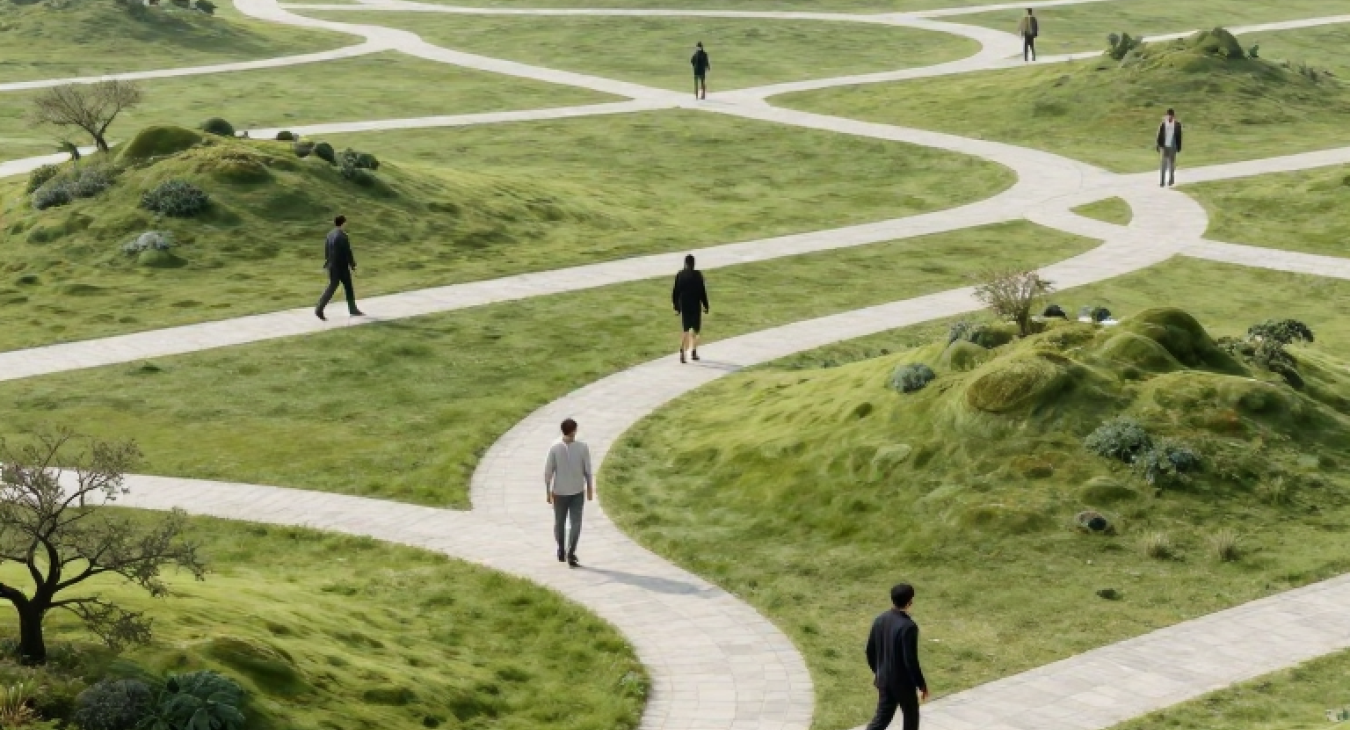 Free will or deterministic paths