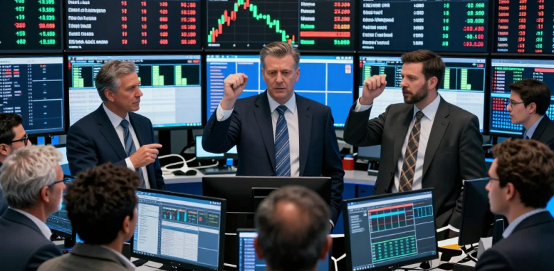 Stock market trading profits